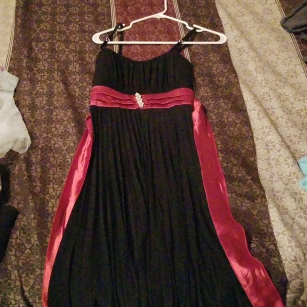 Short black dress